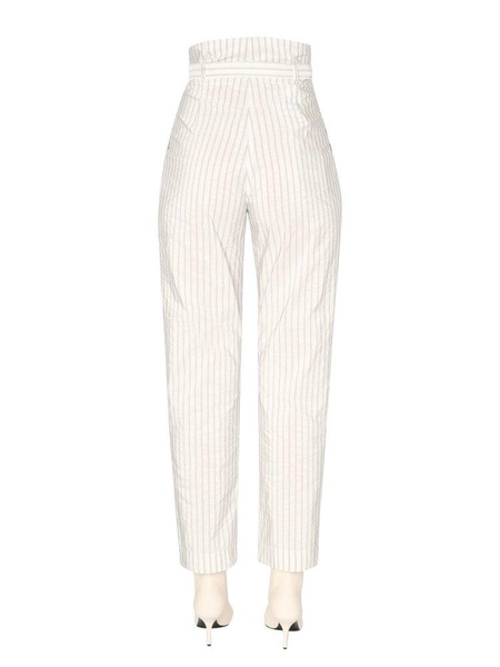 Philosophy Di Lorenzo Serafini Striped Taffeta Trousers