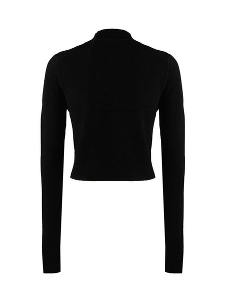 Dion Lee Lock Slit Long Sleeved Cut-Out Knitted Top