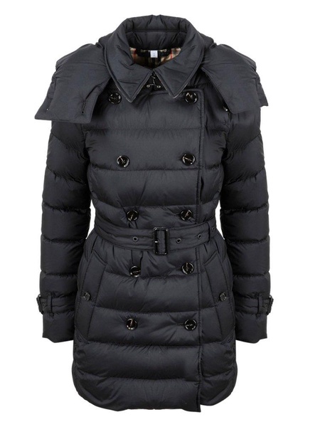 Burberry Detachable Hood Puffer Coat