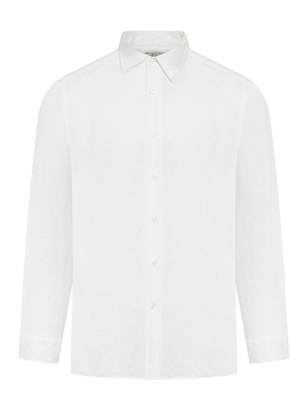 Woolrich Long-Sleeved Button-Up Shirt