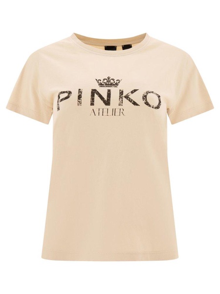 Pinko Bussolotto Crewneck T-Shirt