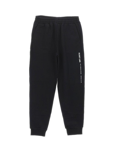 Helmut Lang Logo Printed Track Pants