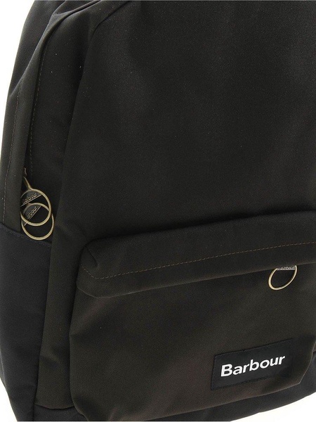 Barbour Logo Patched Backpack