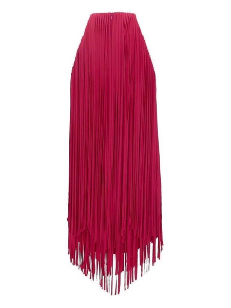 Alexandre Vauthier Fringed Sleeveless Crewneck Mini Dress