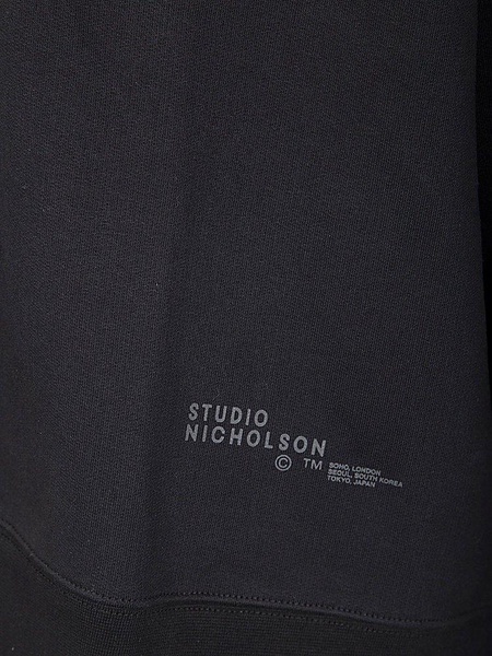 Studio Nicholson Logo Printed Zip-Up Jacket