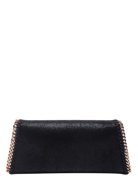 Stella McCartney Falabella Logo Charm Clutch Bag