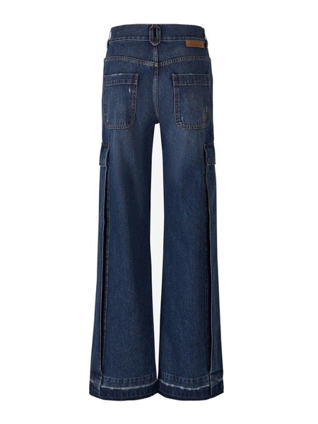 Stella McCartney Vintage Wash Cargo Jeans