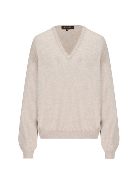 Loro Piana Long Sleeed V-Neck Jumper