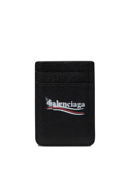 Balenciaga "Cash" Magnetic Card Holder