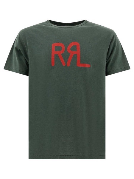 Ralph Lauren RRL Logo-Printed Crewneck T-Shirt