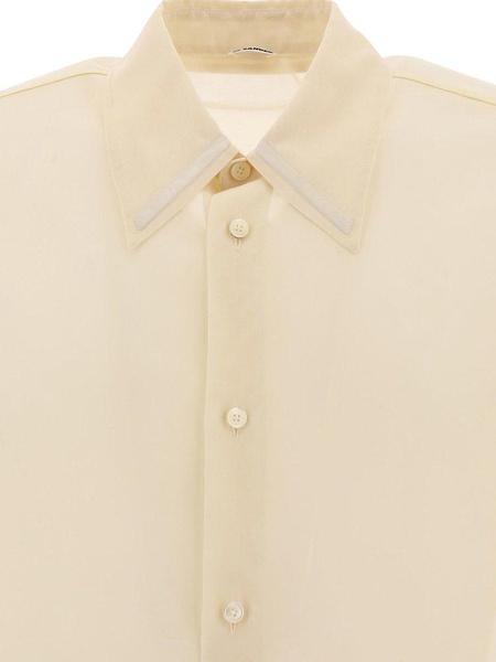 Jil Sander Semi-Sheer Buttoned Shirt