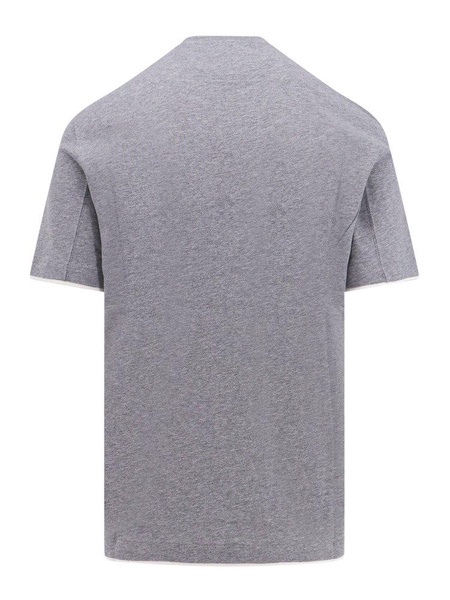 Brunello Cucinelli Layered-Effect Crewneck T-Shirt