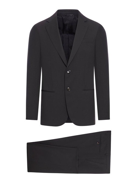 Giorgio Armani Single-Breasted Twill Suit