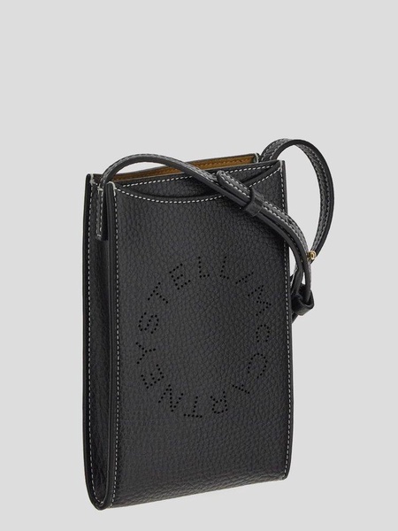 Stella McCartney Logo Perforated Phone Pouch