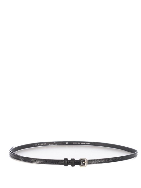 Philosophy Di Lorenzo Serafini High-Shine Buckle Belt