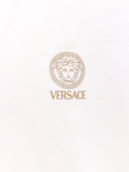 Versace Long-Sleeved Crewneck T-Shirt