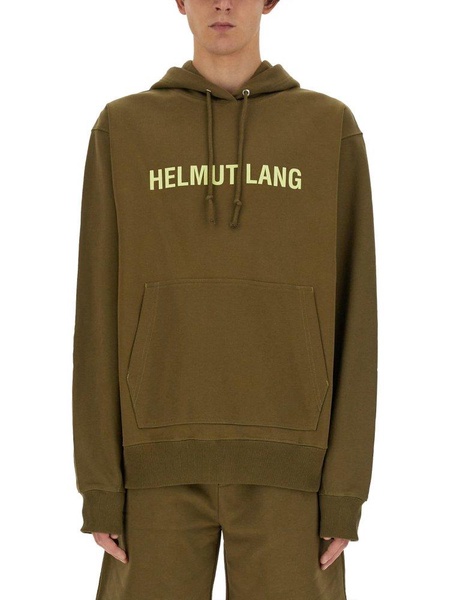 Helmut Lang Space Logo Hoodie