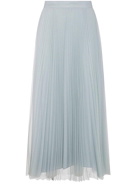 TWINSET Pleated Tulle Long Skirt