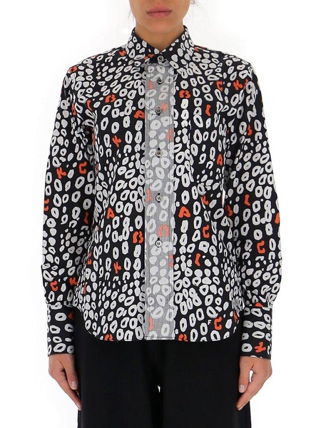 Like boys Leopard Printed Long-Sleeved Shirt