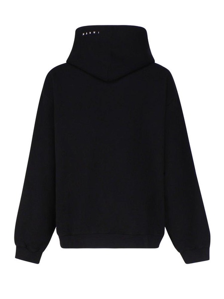 Marni Logo Printed Hoodie