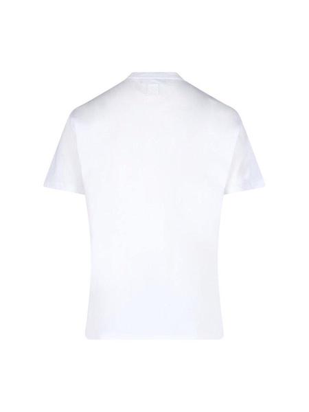 Raf Simons Logo Printed Crewneck T-Shirt