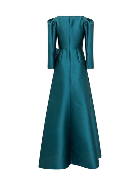 Alberta Ferretti V-Neck Wrap Dress