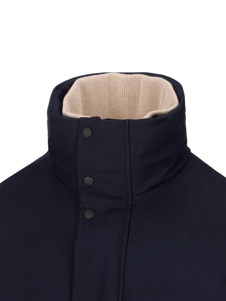 Loro Piana High-Neck Long-Sleeved Jacket