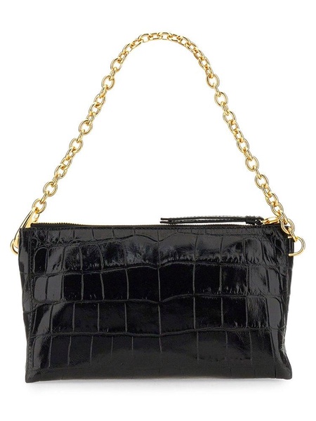 Tom Ford Embossed Chain-Linked Clutch Bag