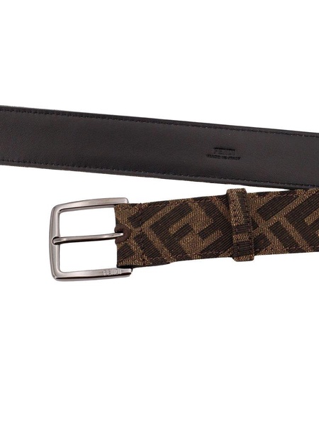 Fendi FF Jacquard Buckled Belt