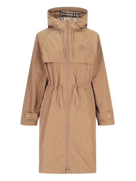 Burberry Charminster Drawstring Waist Hooded Coat