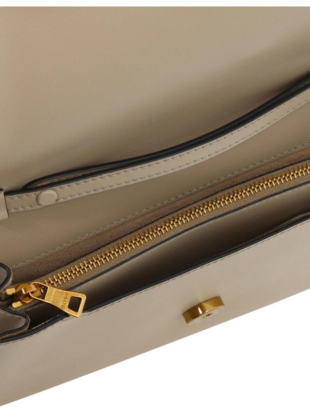 Boyy Buckle-Detailed Foldover Top Crossbody Bag