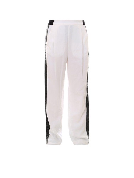 Karl Lagerfeld Cady Logo Tape Pants