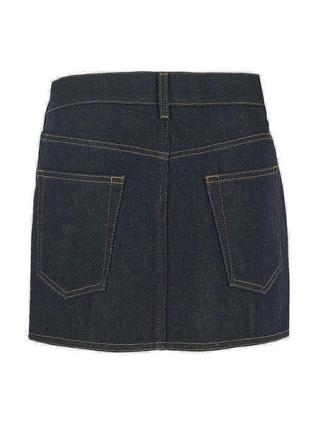 Coperni Denim Mini Skirt