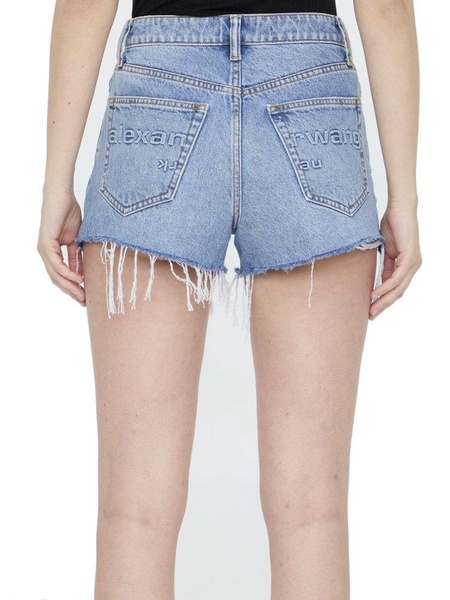 Alexander Wang Bite Denim Shorts