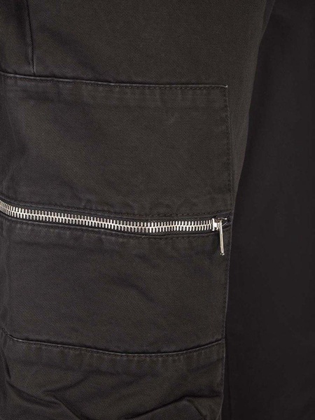 Haikure Zip-Detailed Flared Pants