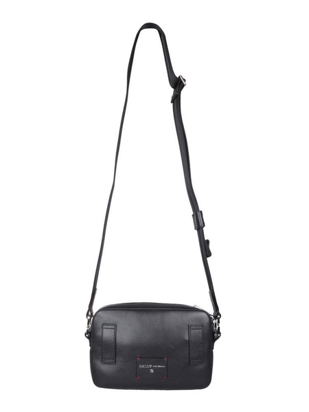 Bally Logo Detailed Zip-Up Shoulder Bag