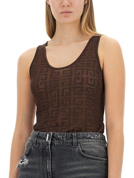 Givenchy 4G Jacquard Knitted Tank Top