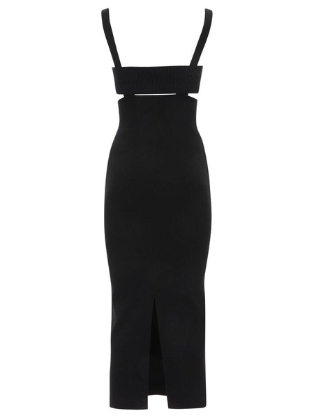 Dion Lee Interlink Cut-Out Halterneck Maxi Dress