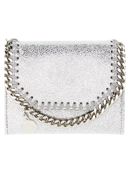 Stella McCartney Metallic Effect Chain Wallet