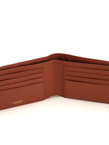 Ferragamo Mini Gancini Logo Bi-Fold Wallet