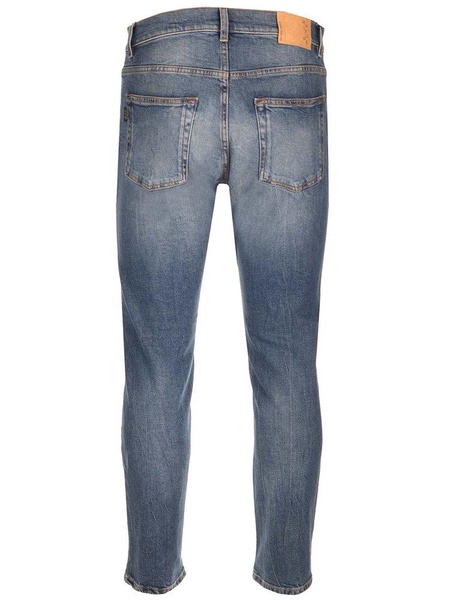 Haikure Logo Patch Straight-Leg Jeans