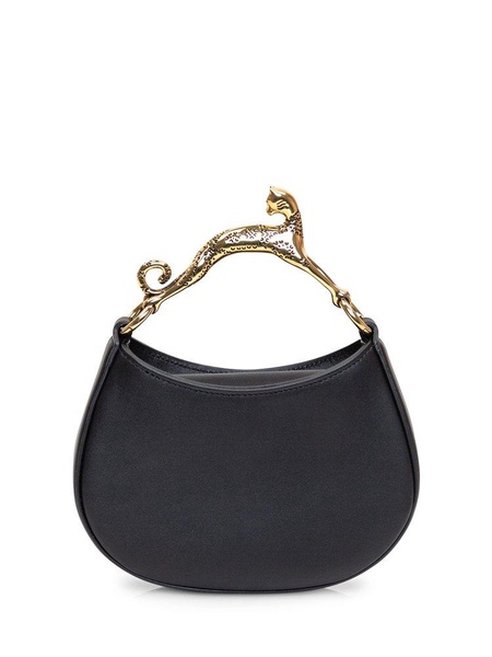 Lanvin Logo Detailed Zip-Up Shoulder Bag