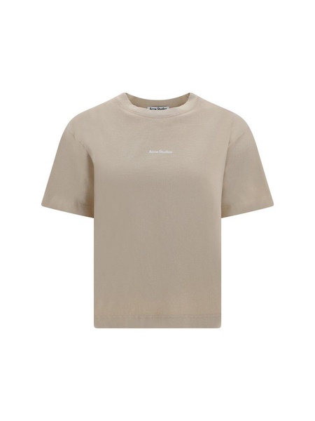 Acne Studios Logo Printed Crewneck T-Shirt