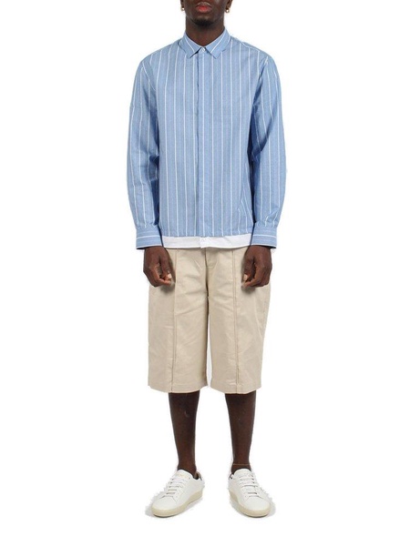 Neil Barrett Mid-Rise Straight-Leg Chino Shorts