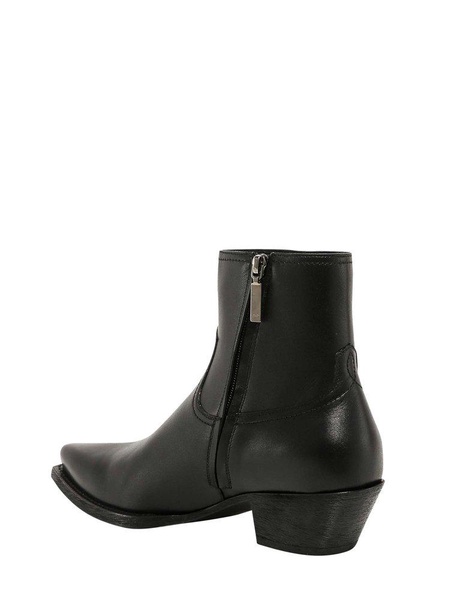 Saint Laurent Lukas Pointed Toe Boots