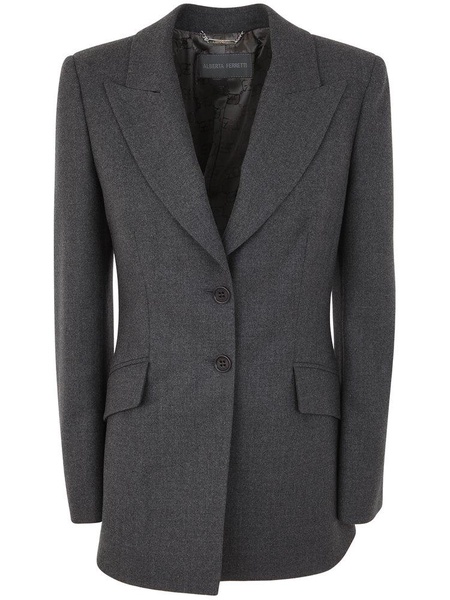 Alberta Ferretti Double-Breasted Tailored Blazer