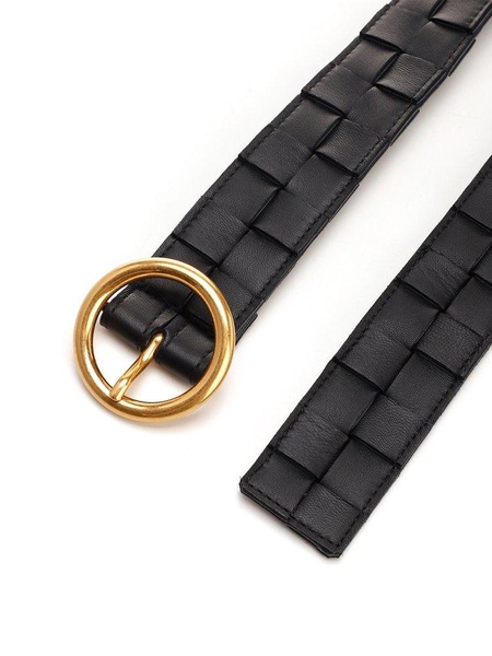 Bottega Veneta Signature Intrecciato Buckle Belt