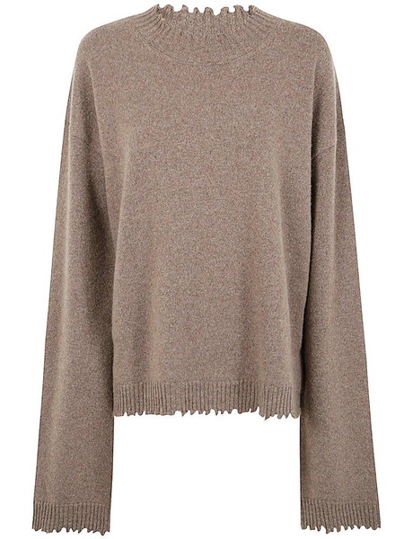 Uma Wang Distressed Knitted Jumper