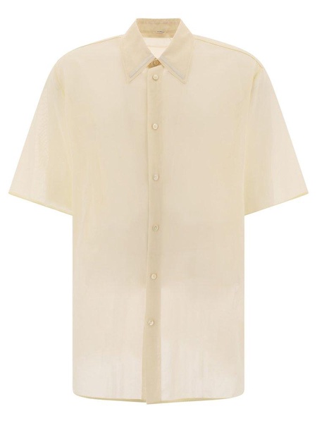 Jil Sander Semi-Sheer Buttoned Shirt