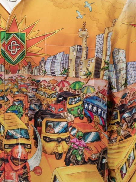 Casablanca Traffic Printed Shirt